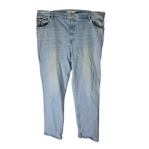 Abercrombie Fitch The 90s Straight Ultra High Rise Jeans Womens Plus 35 / 20